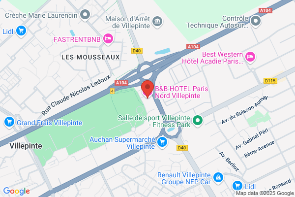 B&B HOTEL Paris Nord Villepinte