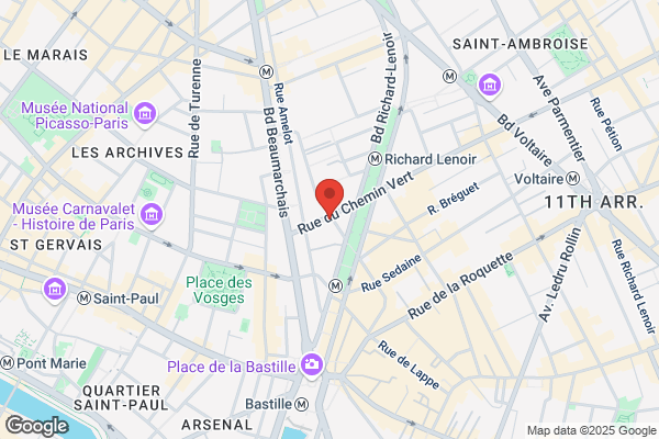 Yespark, location de parking au mois - Chemin Vert Paris 11 - Paris