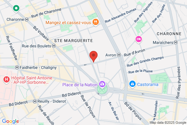 Auchan Piéton Paris Philippe Auguste