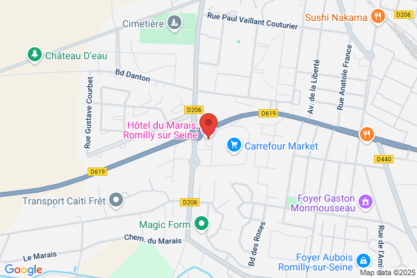 Hotel du marais Romilly sur seine centre