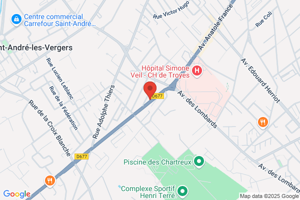 France Pare-Brise TROYES - ST ANDRÉ LES VERGERS