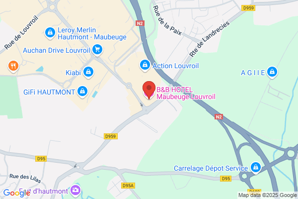 B&B HOTEL Maubeuge Louvroil