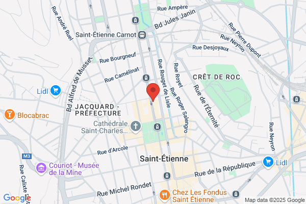 Auchan Piéton St Etienne Charles De Gaulle