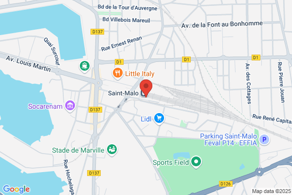 Avis Location Voiture - Gare Saint Malo