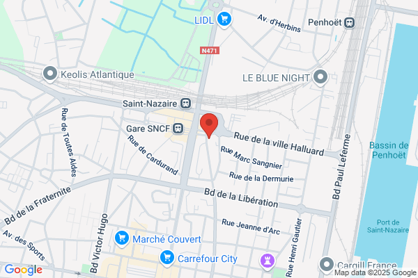 Europcar SAINT NAZAIRE RAILWAY STATION