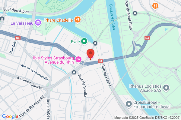 Nemea Appart'Hotel Elypseo Strasbourg Port