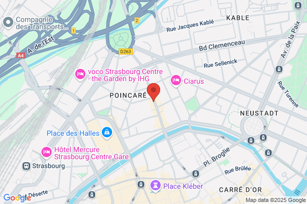 Auchan Piéton Strasbourg Fbg de Pierre