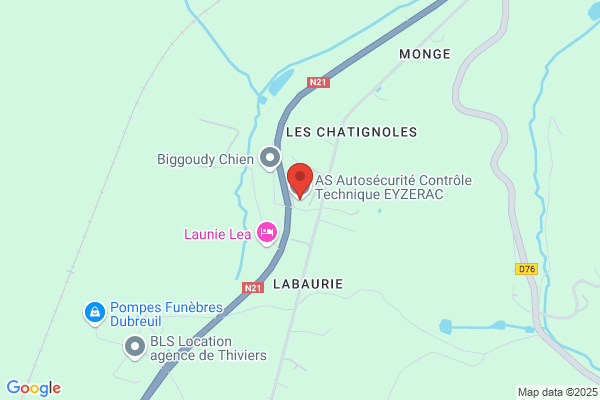 AS Autosécurité Contrôle Technique EYZERAC