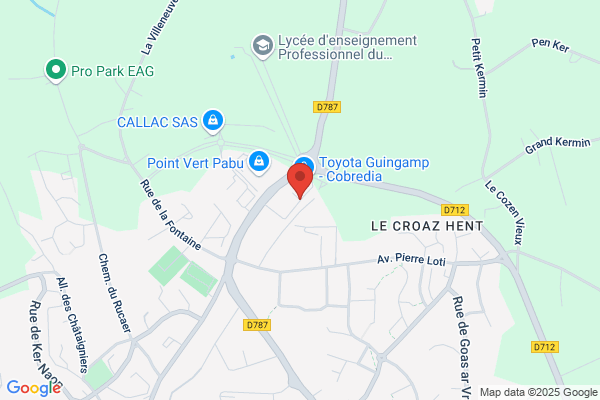 France Pare-Brise PABU-GUINGAMP