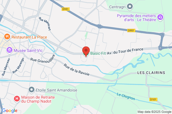 Basic-Fit Saint Amand Montrond rue Ernest Mallard