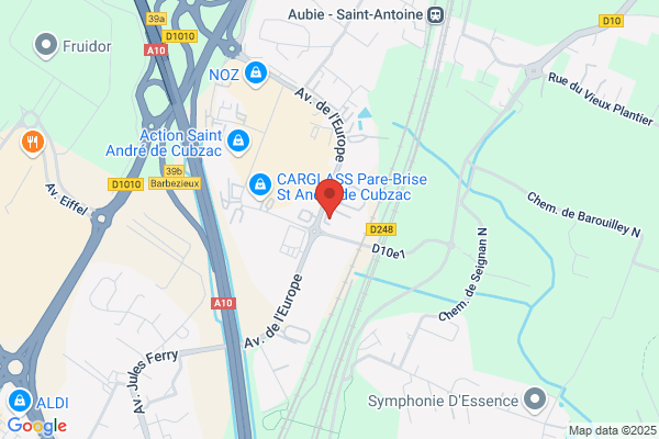 France Pare-Brise ST ANDRÉ DE CUBZAC
