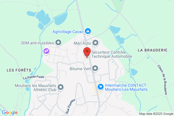 Sécuritest Contrôle Technique Automobile Moutiers-les-Mauxfaits