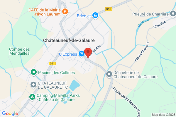 France Pare-Brise CHATEAUNEUF DE GALAURE