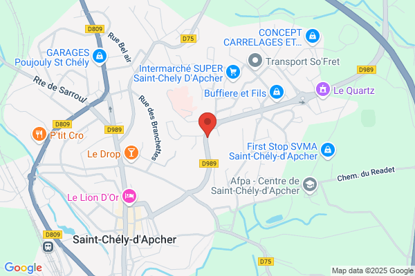 First Stop SVMA Saint-Chély-d'Apcher
