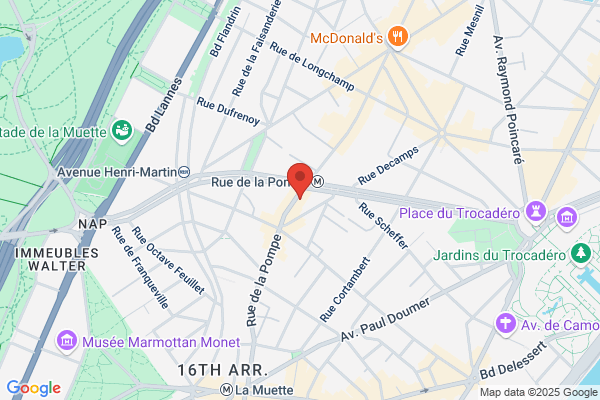 Pompes funèbres PFG PARIS 16 - Rue de la Pompe