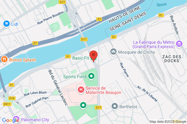 Basic-Fit Clichy-la-Garenne du Port de Gennevilliers Ladies