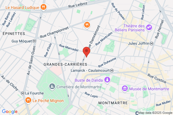 Yespark, location de parking au mois - Square Raymond-Souplex - Paris 18