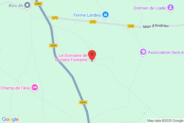 Le Domaine de la claire Fontaine