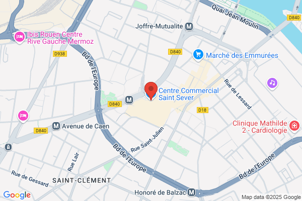 Centre Commercial Rouen Saint Sever Numeris