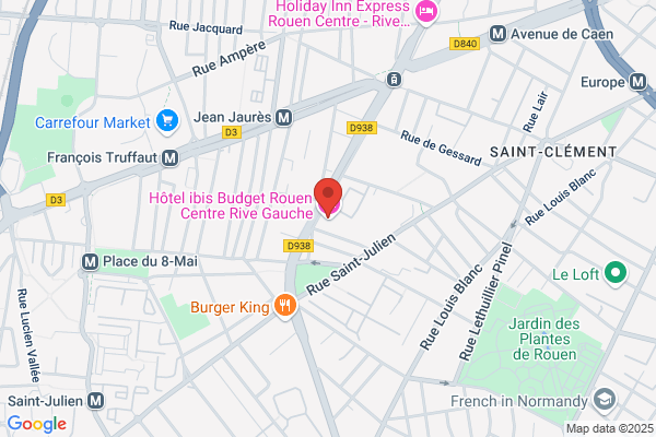 ibis Styles Rouen Centre Rive Gauche