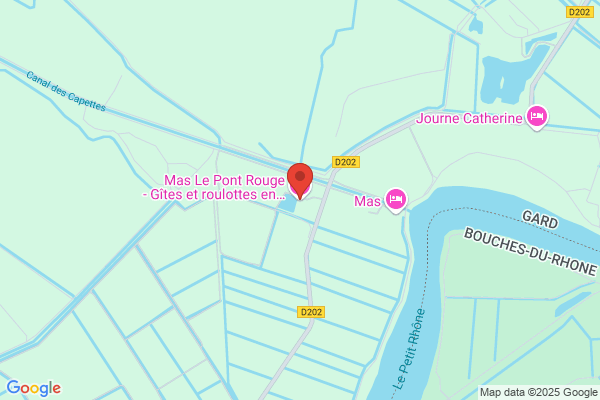 Mas Le Pont Rouge - Gîtes et roulottes en camargue