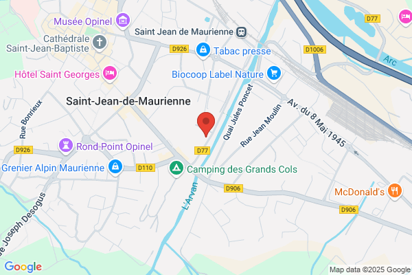 La salle de l'Arvan