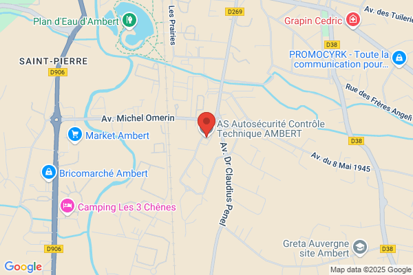 AS Autosécurité Contrôle Technique AMBERT