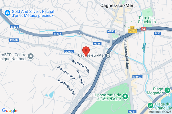Yespark, location de parking au mois - Pasteur - Cagnes-sur-Mer