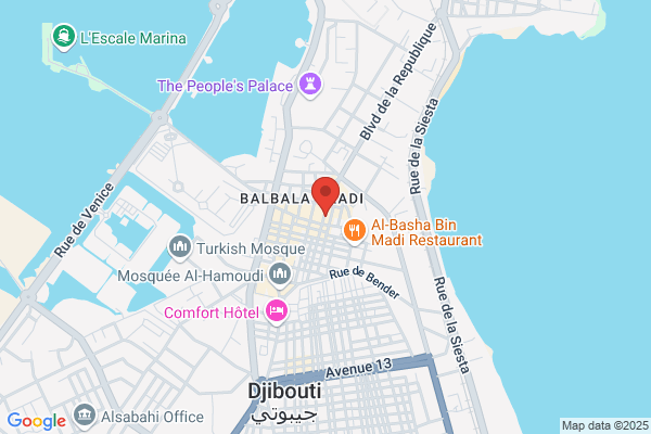 Hotel Central Bar Restaurant Djibouti