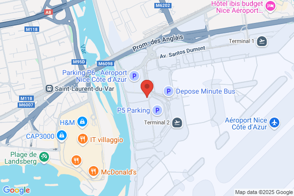 Location de voitures Aéroport de Nizza - InterRent