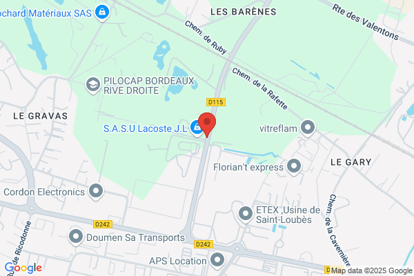 CEMEX Matériaux,  Dépôt de Saint-Loubès (M&CO)