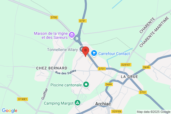 MAXILITERIE Archiac