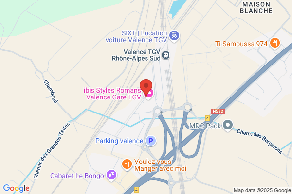 Alamo Rent A Car - Gare de Valence TGV