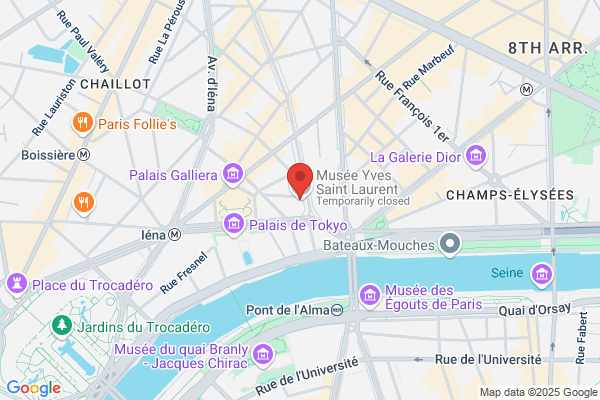 Association Pour Le Rayonnement De Mr Yves saint Laurent