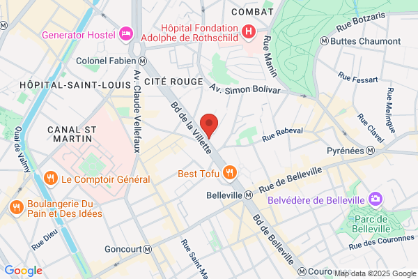 Yespark, location de parking au mois - Boulevard de la villette - Parking Paris