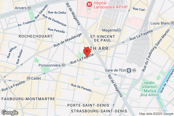 ibis Paris Gare du Nord La Fayette 10ème