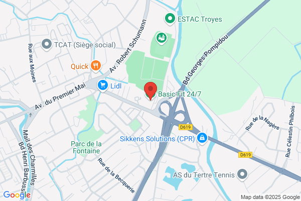 Basic-Fit Saint Parres aux Tertres rue du Marechal de Lattre de Tassigny