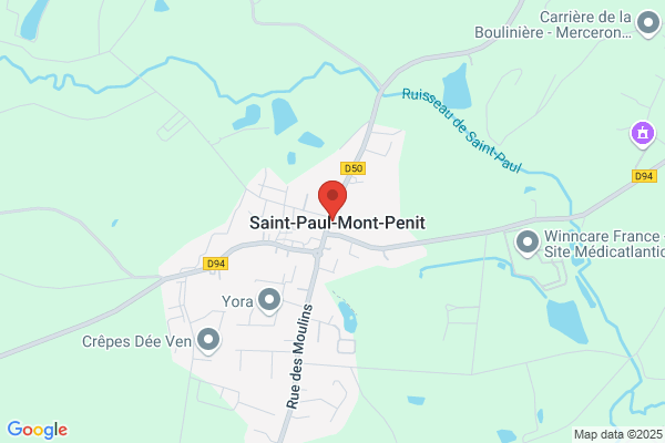 Mairie de Saint Paul Mont Penit