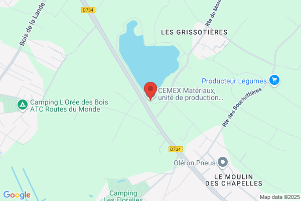 CEMEX Matériaux, unité de production béton de Dolus-d'Oléron