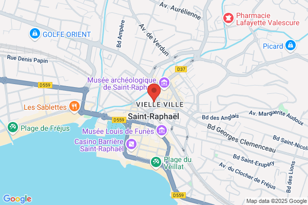 Commune De Saint Raphael Centrale De Reservation
