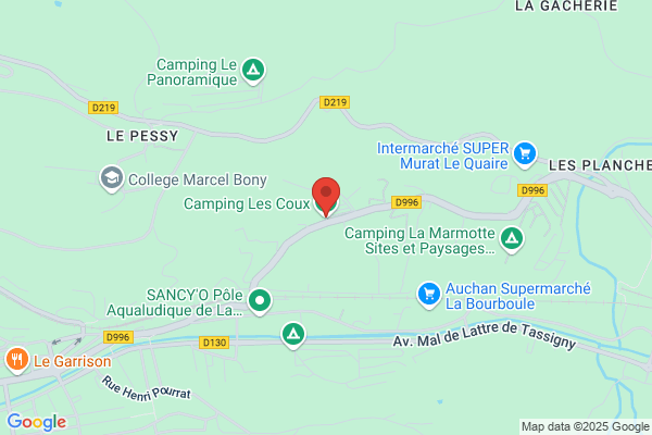 Camping Les Coux