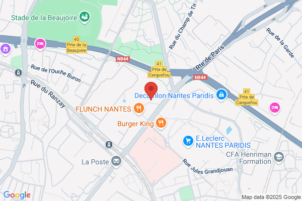 Europcar NANTES ROUTE DE PARIS