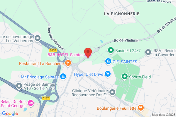 B&B HOTEL Saintes