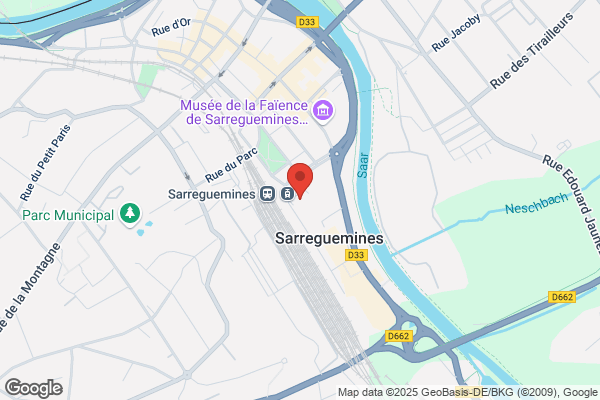 Europcar SARREGUEMINES RAILWAY STATION