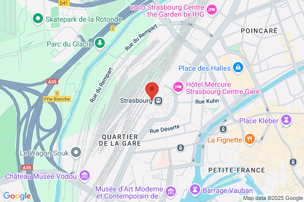 National Car Rental - Gare de Strasbourg