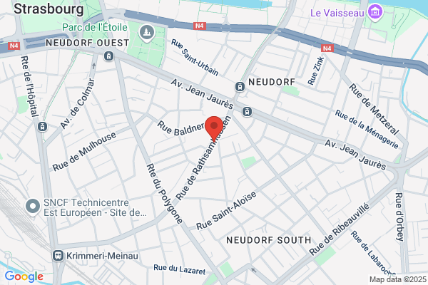 Auchan Piéton Strasbourg Rathsamhausen