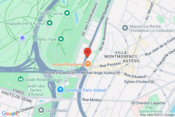 Yespark, location de parking au mois - Square Alfred Capus/Porte d'Auteuil - Paris