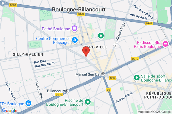 Parking Q-Park Boulogne-Billancourt Hôtel de Ville (Centre-Ville)