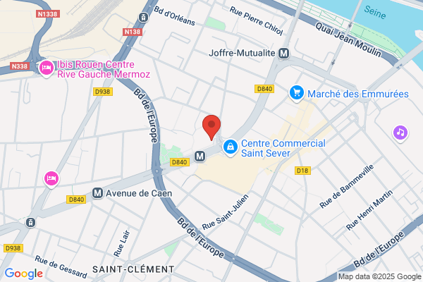 B&B HOTEL Rouen Centre Rive Gauche