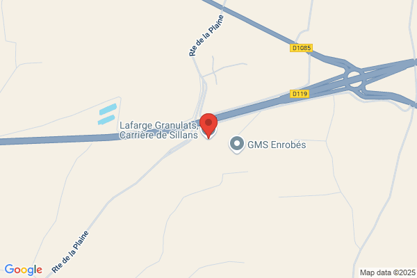 CEMEX Matériaux,  Carrière de Sillans – Fermé
